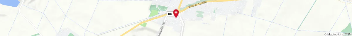 Kartendarstellung des Standorts für Mixtura-Apotheke in 2230 Gänserndorf